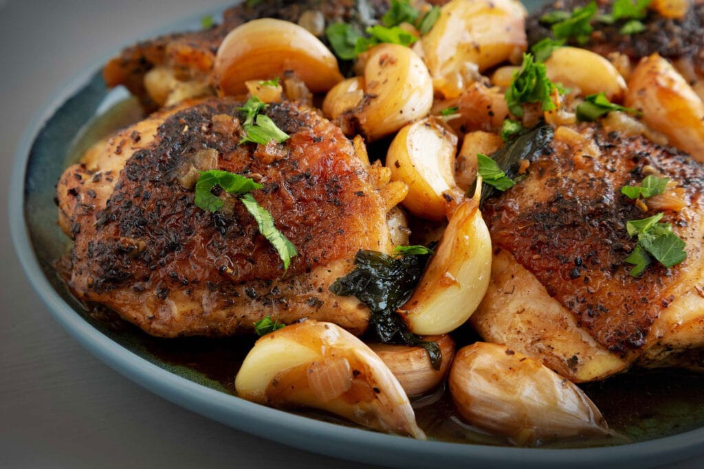 garlic chicken recipe with smoked garlic