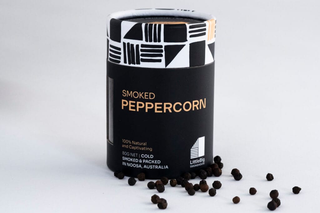 Smoked peppercorn