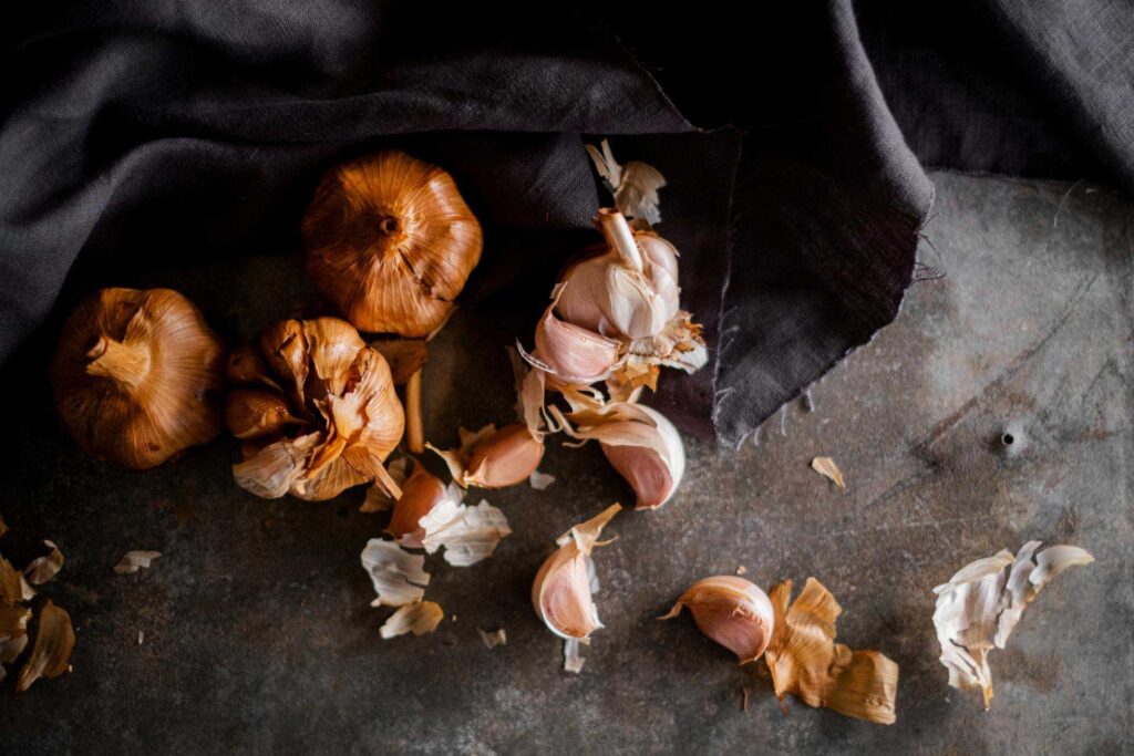 roasting smoked garlic